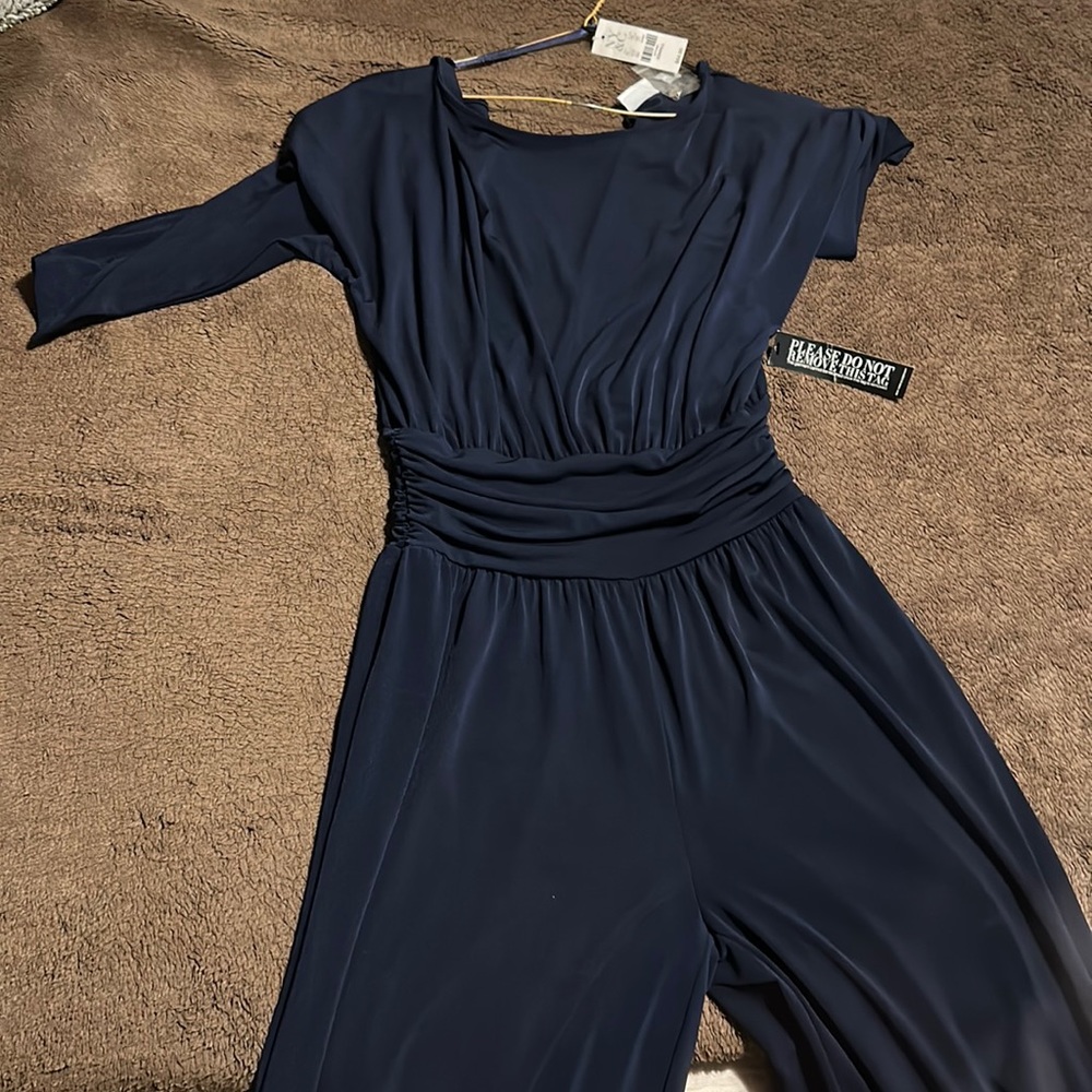 Navy business casual jumper